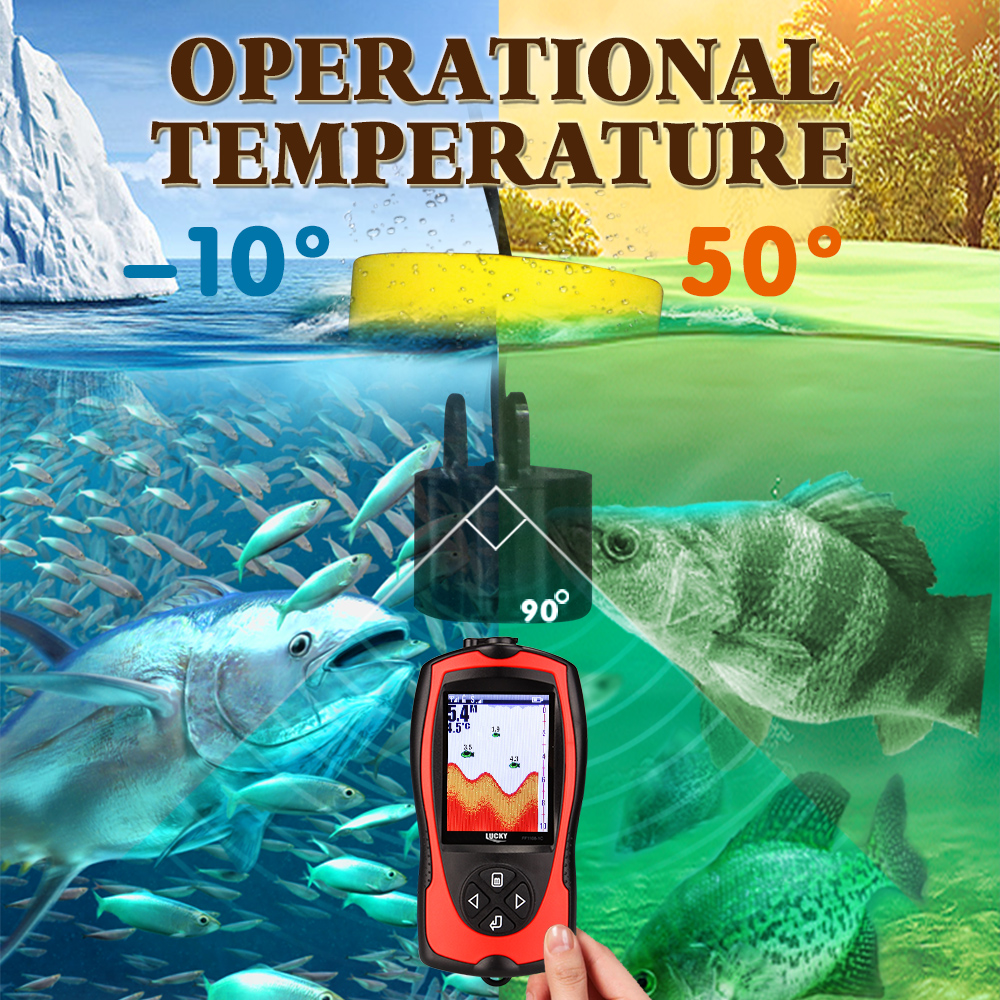 Portable Fish Finder 100M/300F - đánh giá và giá Fish Finder Portable