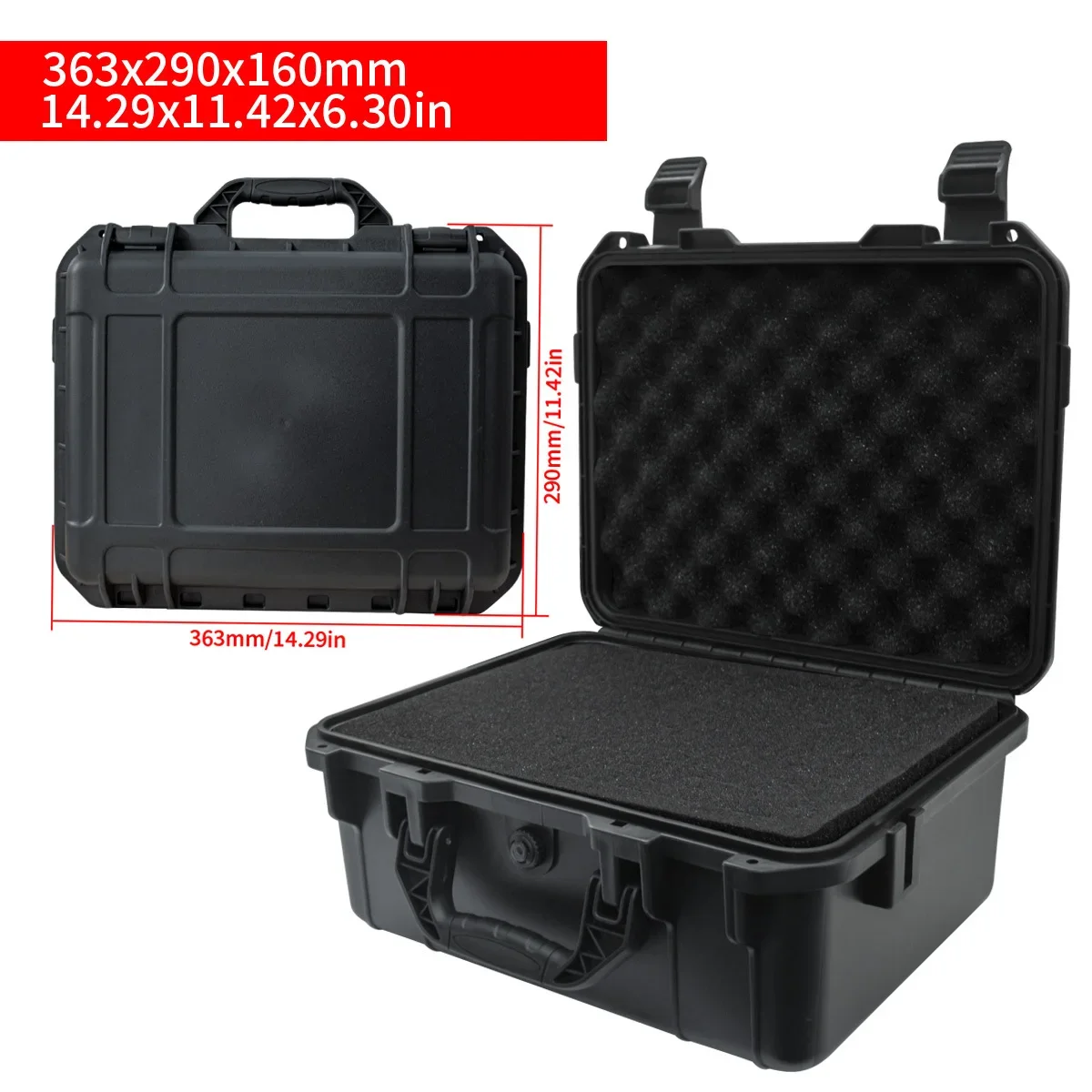 1 portable toolbox with pre cu - đánh giá và giá Fish Finder Case