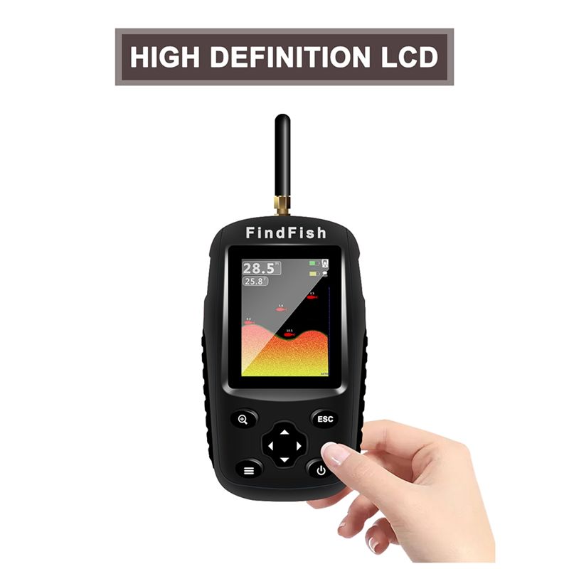 Quality Smart English Russian  - đánh giá và giá Fish Finder Portable