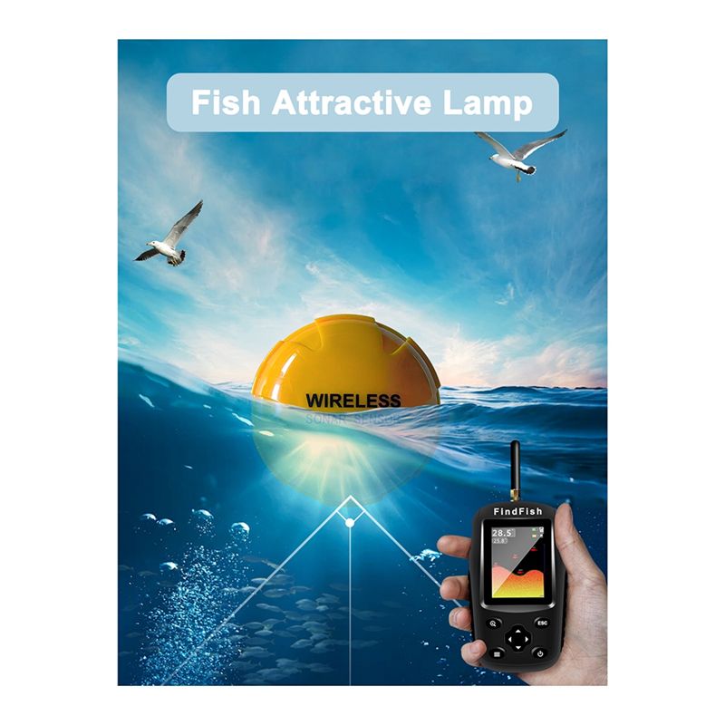 Quality Smart English Russian  - đánh giá và giá Fish Finder Portable