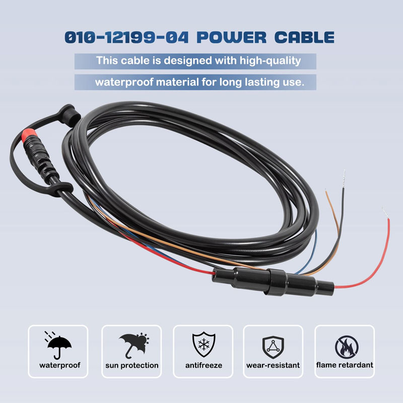 010-12199-04 Power/Data Cable  - đánh giá và giá Fish Finder Cable