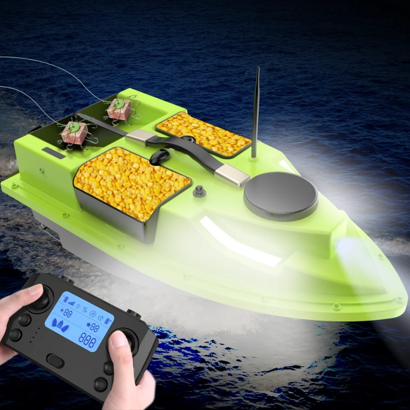 D19 GPS RC Bait Boat 600M 4 Ho - đánh giá và giá Fishing Gps