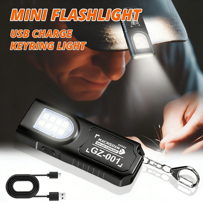 LED Keychain Flashlight Type C - đánh giá và giá Fishing Light