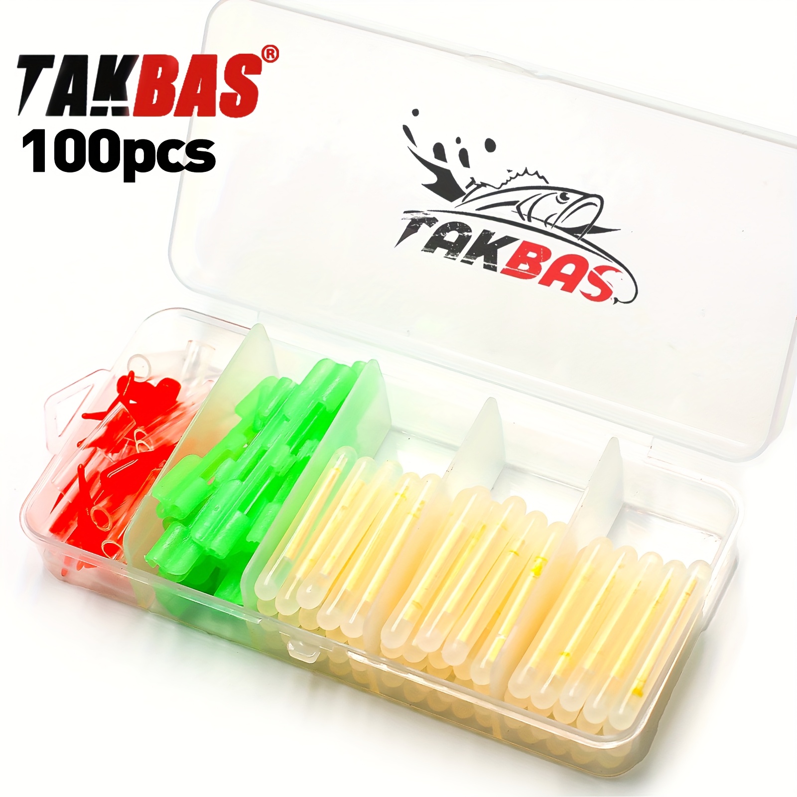 100PCS Fishing Glow Sticks Set - đánh giá và giá Bite Alarm